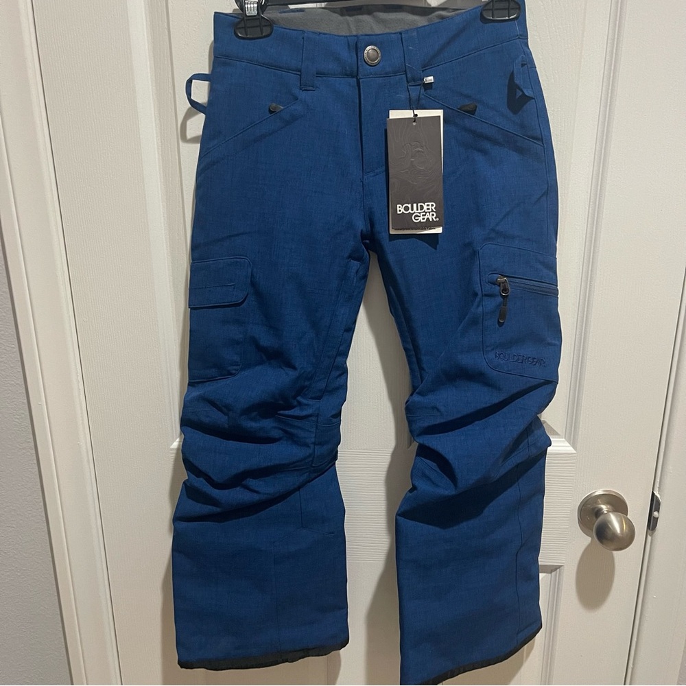 Boulder Gear Youth Small Blue Snow Pants